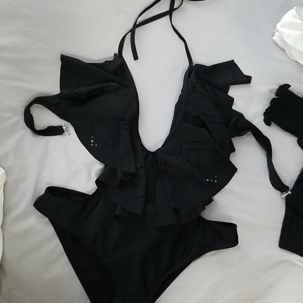 Sexy one piece bathing suit